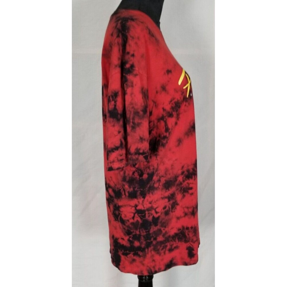 Naruto Shippuden Primitive x Red Black Tie Dye Graphic T-shirt Mens Size Large - Picture 7 of 9
